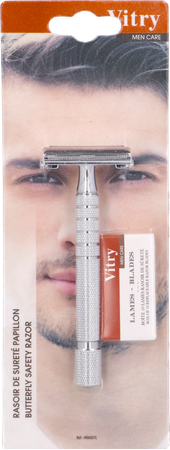 Vitry Double Edge Scheermes + 10 Mesjes Promo 1