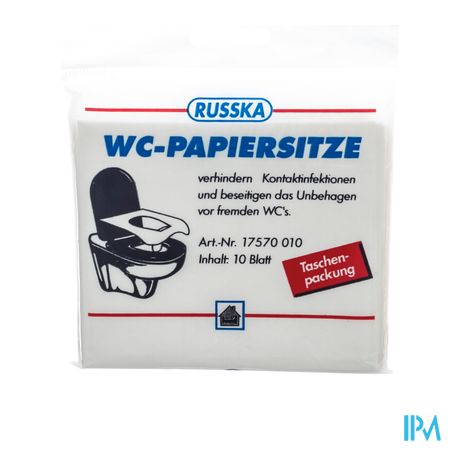 Pharmex Wc-bril Beschermer Papier 10 Aca