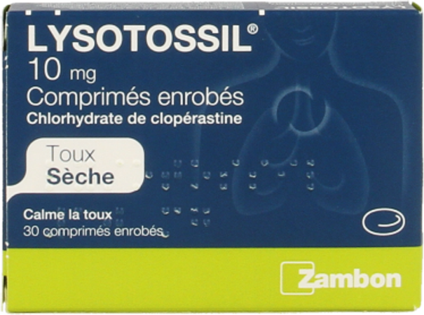 Lysotossil Drag. 30 X 10mg 5