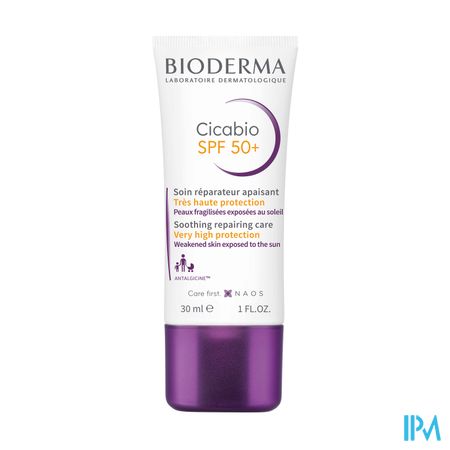 Bioderma Cicabio Spf50+ Cr Verzacht. Herstel. 30ml 2