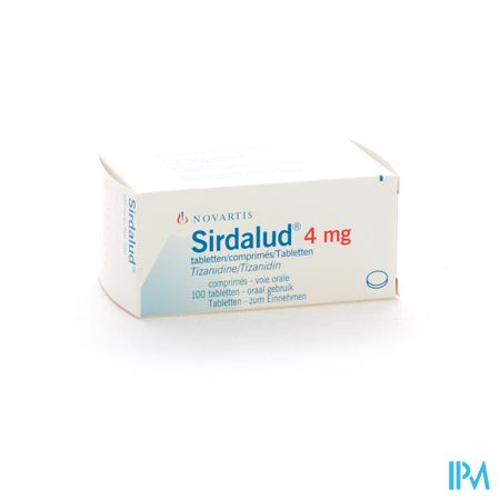 Sirdalud Comp 100 X 4mg