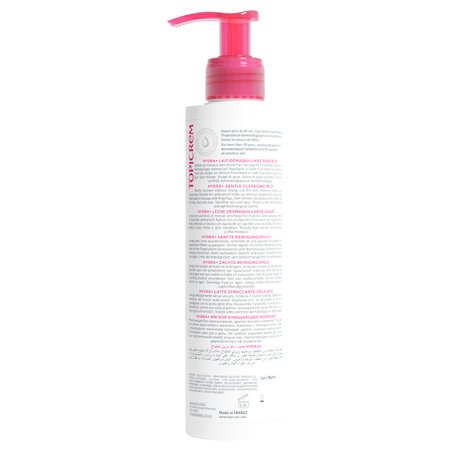 Topicrem Hydra+ Lait Demaquillant Douceur Fl 200ml 3
