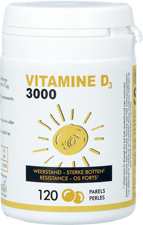 Soria Vitamine D 3000iu Parels 120 3