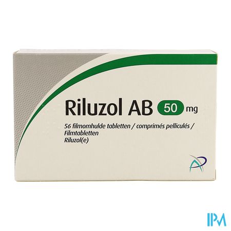 Riluzol Ab 50mg Omhulde Tabl 56 X 50mg 2