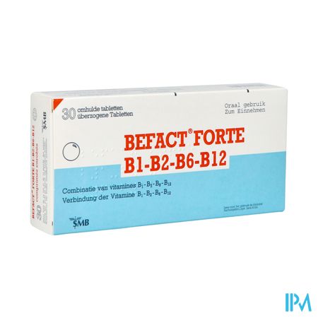 Befact Forte B1-b2-b6-b12 Omhulde Tabl 30