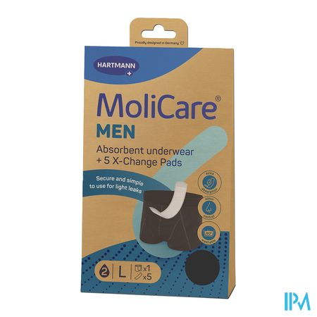 Molicare Sous-vetements Absorbants +5 Pads Men l 1