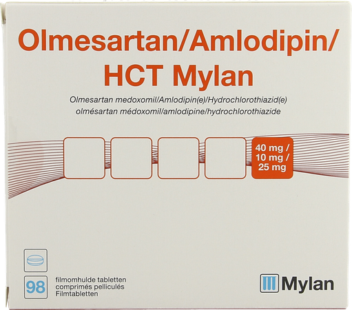 Olmesartan/amlodip/hct Viatris 40/10/25 Filmtabl98 1