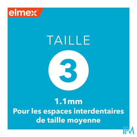 Elmex Set Interdentale Borsteltjes Iso 3 1,1mm 8 7