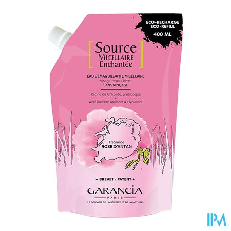 Garancia Source Miscel.ench.eau Demaq Rose 400ml 1