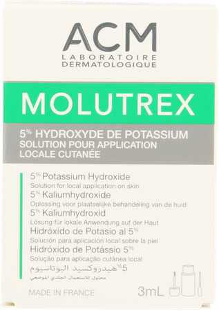 Molutrex 5% Opl Cutaan Fl 3ml 4