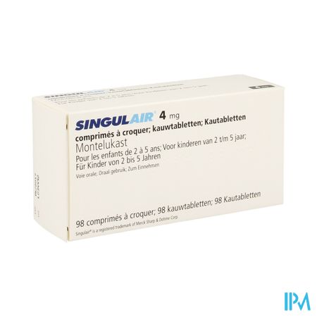 Singulair 4mg Kauwtabletten 98 1