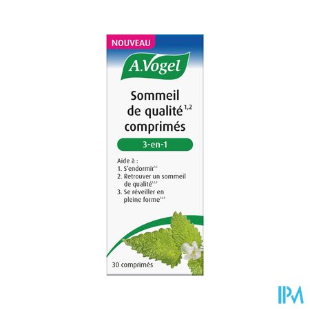 A.vogel Sommeil Qualite 3en1 Comp 30