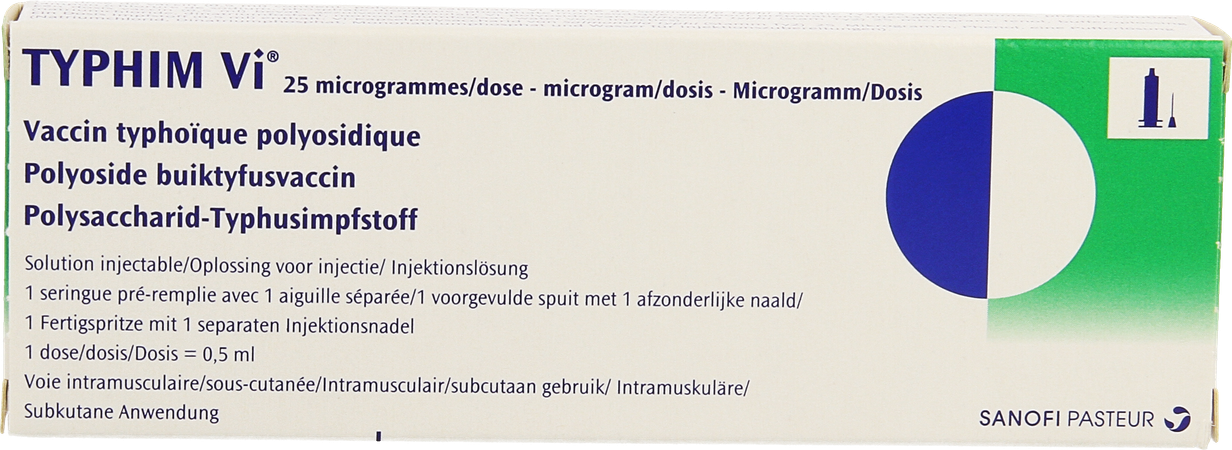 Typhim Vi 25mcg/dose Ser Prer. 1 X 0,5ml+1 Aig Sep 3
