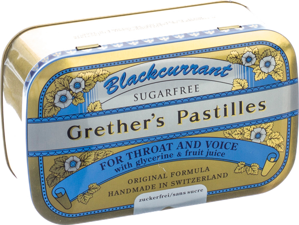 Grether's Pastilles Blackcurrant Ss Past 110g 2