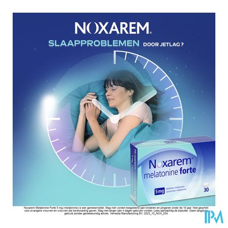 Noxarem Melatonine Forte 5mg Comp 30 10
