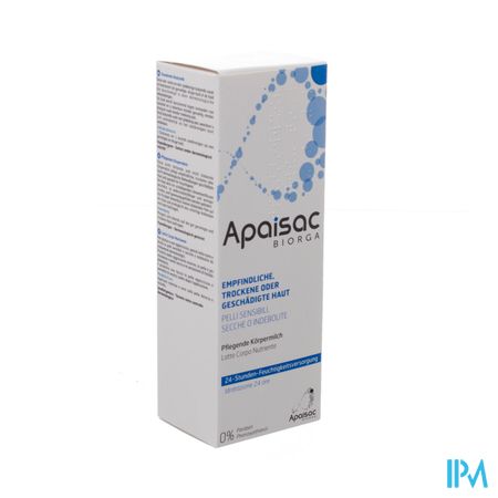 Apaisac Biorga Lichaamsmelk Voedend Tube 200ml