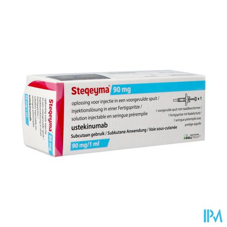 Steqeyma 90mg Opl Inj Voorgevulde Spuit 1x1ml