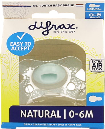 Difrax Fopspeen Natural 0-6m 14