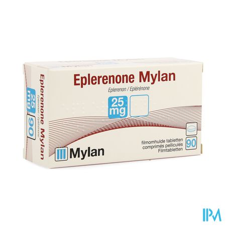 Eplerenone Mylan 25mg Filmomh Tabl 90 X 25mg