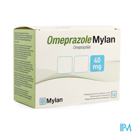 Omeprazole Mylan 40mg Pi Pharma Caps 56x40mg Pip