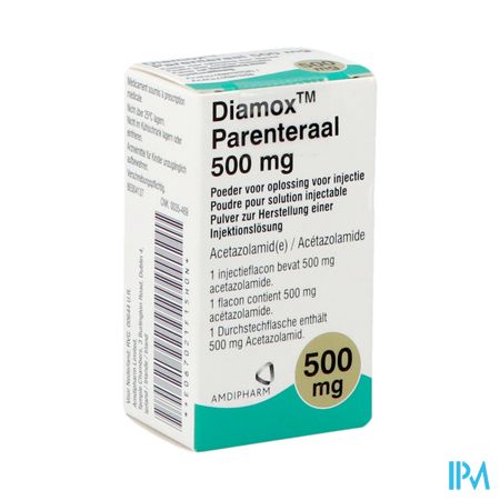 Diamox Parenteral Pdr Opl Inj Fl Inj 1 X 500mg