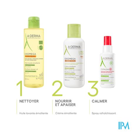Aderma Exomega Control Creme Emolierend 50ml 20