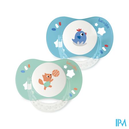 Luc&lea Duo Fopspeen 0-6m Phys Os Zomer 2 2