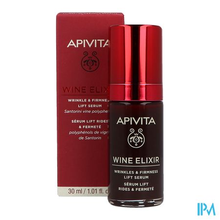 Apivita Wine Elixir A/rimpel Herstell. Serum 30ml 1