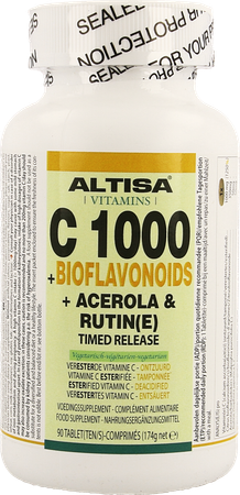 Altisa C 1000+bioflavonoid 350mg Cplx Tr Tabl 90 1