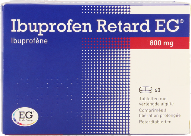 Ibuprofen Retard EG 800 Mg Lib.Prol. Comp 60X800Mg 1