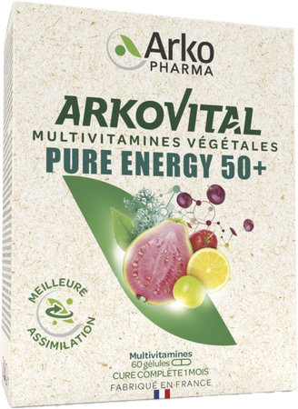 Arkovital Pure Energy 50+ Caps 60 13
