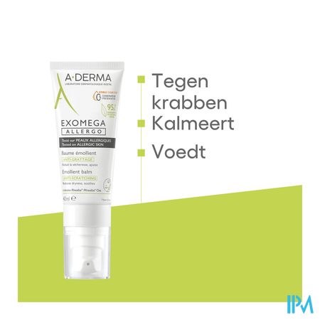 Aderma Exomega Allergo Emolierende Balsem 40ml 10