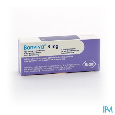 Bonviva 3mg/3ml Sol Inj Ser Preremplie+aiguille