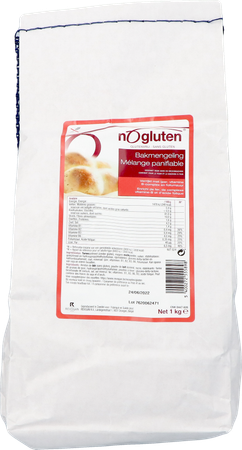 Nogluten Broodmix 1kg 5589 Revogan 2