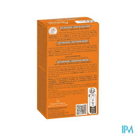 Avene Zon Spf50+ Ultra Fluid Perfector 50ml 1