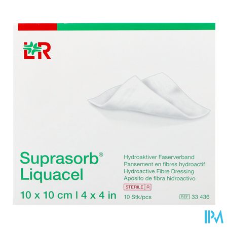Suprasorb Liquacel Pansem. 10x10cm 10 33436-180021 3