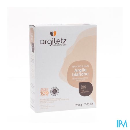 Argiletz Witte Klei Ultra Geventileerd Pdr 200g 1