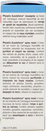 Physalis Eucalyforce Neusspray 30ml 6