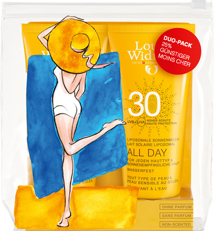 Widmer Sun All Day 30 Duo N/parf Tube 2x100ml 1