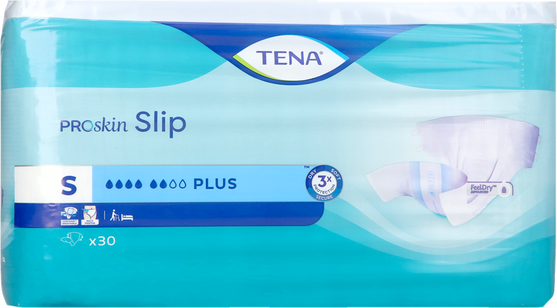 Tena Proskin Slip Plus Small 30 4