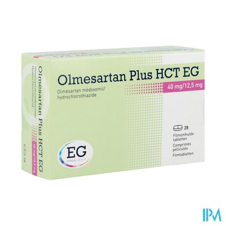 Olmesartan Plus Hct EG 40Mg/12,5Mg Filmomh Tabl 28