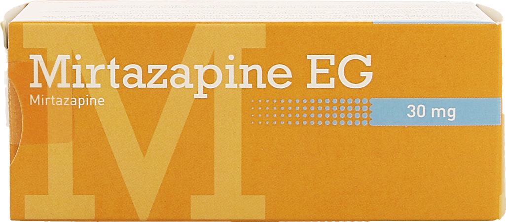 Mirtazapine EG 30Mg Tabl Pell 100X30 Mg 1