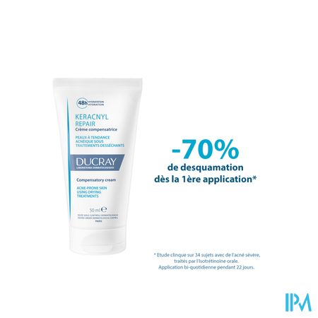 Ducray Keracnyl Repair Creme 50ml Nf 4