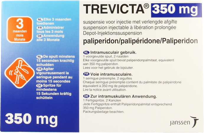 Trevicta 350mg Liber.prol. Ser Preremplie 1+2 Aig 1