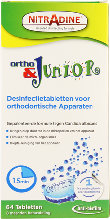 Nitradine Ortho & Junior Tabl 64 6