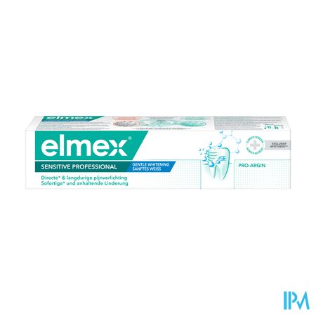 ELMEX® SENSITIVE PROFESSIONAL GENTLE WHITENING TUBE 75ML