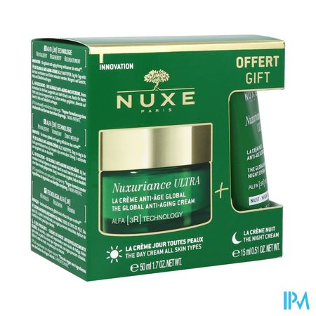 Nuxe Nuxuriance Ultra 3r Kit Creme Jour&nuit 2prod