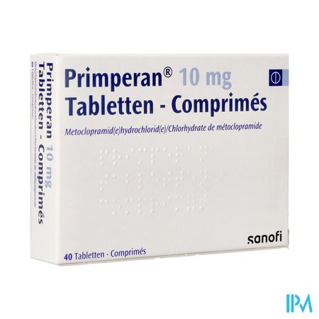 Primperan 10mg Comp 40 X 10mg