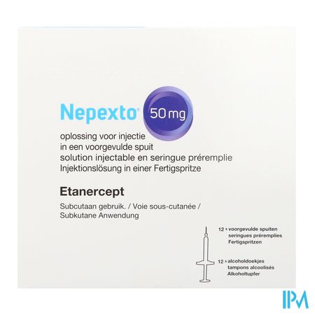 Nepexto 50mg Opl Inj Voorgevulde Spuit 12 1