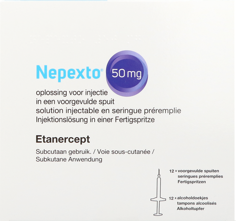 Nepexto 50mg Opl Inj Voorgevulde Spuit 12 1
